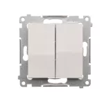 Simon 54 WMDL-050xxx-011 Łącznik świecznikowy (moduł) 10AX, 250V~, szybkozłącza; biały