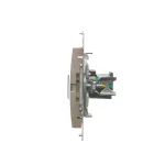 Simon 54 WMDT-0020xx-044 Gniazdo telefoniczne podwójne RJ12 (moduł); złoty mat