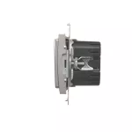 Simon 54 WMDZ-xxxxx1-043 Ściemniacz dwuprzyciskowy (moduł) 40–500 W (300 VA); srebrny mat