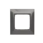 Simon 54 Premium WMDZ-0110xx-048 Ramka 1-krotna PREMIUM IP20 / IP44; antracyt