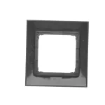 Simon 54 Premium WMDZ-0110xK-048 Ramka 1-krotna PREMIUM do puszek karton-gips IP20 / IP44; antracyt
