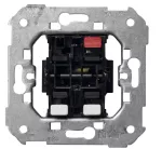 Simon 82 W7-5399-39XXX-XXXX Przycisk podwójny zwierny: 1 wejście, 2 wyjścia (mechanizm), 10A, 250V~, szybkozłącza