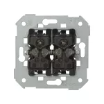 Simon 82 W7-5393-39XXX-XXXX Przycisk podwójny zwierny z podświetleniem (mechanizm), 10A, 250V~, szybkozłącza