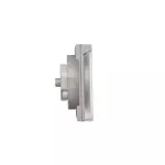 Simon 55 WMDW-P0121x-143A Pokrywa gniazda wtyczkowego pojedynczego z klapką transparentą do: SGZ1CM, SGZ1M; Aluminium mat