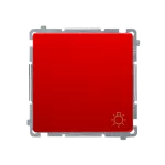 Simon Basic WMUL-080xxx-A011 Przycisk światło (moduł) 10AX, 250V~, szybkozłącza; czerwony
