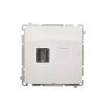 Simon Basic WMUH-0xxxx1-1011 Gniazdo HDMI pojedyncze (moduł); biały