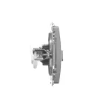 Simon Basic WMUK-0620xx-H011 Gniazdo komputerowe RJ45, kategoria 6, podwójne z przesłoną przeciwkurzową (moduł). Montaż na łapki lub wkręty; satynowy