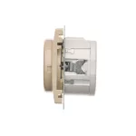 Simon Basic WMUS-004x0x-9028 Ściemniacz naciskowo-obrotowy (moduł), 20–500 W, 230V~; beż