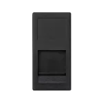 Simon Connect TSC-KA76-14 Płytka K45/2, 1x RJ z osłoną; 22,5x45mm; uniwersalna; czarny