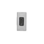 Simon Connect TSC-K129B-8 Płytka K45/2 adapter HDMI-HDMI 22,5x45mm + wkład; aluminium