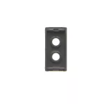 Simon Connect TSC-K101-14 Płytka K45/2 złącz 2x RCA (CINCH) 22,5x45mm; czarny