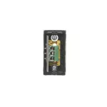 Simon Connect TSC-K101B-14 Płytka K45/2 złącz 2x RCA (CINCH) 22,5x45mm + wkłady; zaciski śrubowe; czarny