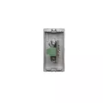 Simon Connect TSC-K123B-8 Płytka K45/2 gniazda mini-jack 22,5x45mm + wkład; zaciski śrubowe; aluminium