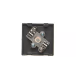 Simon Connect TSC-K120A-14 Płytka K45 gn. TV męskie 45x45mm + wkład; czarny