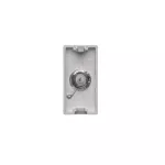 Simon Connect TSC-K102C-8 Płytka K45/2 gn. SAT (F) żeńskie 22,5x45mm + wkład; aluminium