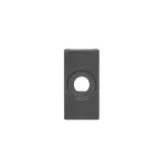 Simon Connect TSC-K102-14 Płytka K45/2 22,5x45mm z otworem Φ10mm; czarny