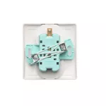 Simon Basic WMBW-102102-1011 Gniazdo wtyczkowe z uziemieniem podwójne, z funkcją niezmienności faz, z przesłonami, 16A, 250V~, zaciski śrubowe. Kompletne - nie do ramek; biały