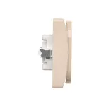 Simon Basic WMBW-12210x-9013 Gniazdo wtyczkowe z uziemieniem Schuko podwójne; beż