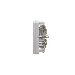 Simon Connect TSC-K120A-8 Płytka K45 gn. TV męskie 45x45mm + wkład; aluminium