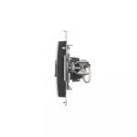 Simon 54 WMDH-01xxx1-049 Gniazdo HDMI + RJ45 kat.6. (moduł); czarny