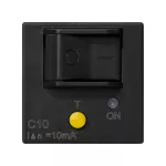 Simon Connect TSC-K107A-14 Wyłącznik różnicowo-prądowy K45 10A/10mA; czarny