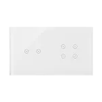 Simon 54 Touch WMDZ-01118S-070 Panel dotykowy S54 Touch, 2 moduły, 2 pola dotykowe poziome + 4 pola dotykowe, biała perła