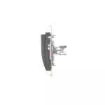 Simon 54 WMDO-SA14x1-049 Oprawa oświetleniowa LED, 14 V DC, 0.56 W, białe zimne 5700K; czarny !Wymagany zasilacz 14V
