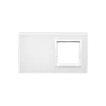 Simon 54 Touch WMDZ-01109S-070 Panel dotykowy S54 Touch, 2 moduły, 2 pola dotykowe poziome + 1 otwór na osprzęt S54, biała perła