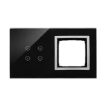 Simon 54 Touch WMDZ-01111S-074 Panel dotykowy S54 Touch, 2 moduły, 4 pola dotykowe + 1 otwór na osprzęt S54, księżycowa lawa