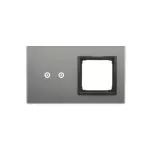 Simon 54 Touch WMDZ-01109S-072 Panel dotykowy S54 Touch, 2 moduły, 2 pola dotykowe poziome + 1 otwór na osprzęt S54, burzowa chmura