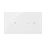 Simon 54 Touch WMDZ-01113S-070 Panel dotykowy S54 Touch, 2 moduły, 1 pole dotykowe + 2 pola dotykowe poziome, biała perła