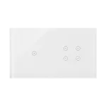 Simon 54 Touch WMDZ-01115S-070 Panel dotykowy S54 Touch, 2 moduły, 1 pole dotykowe + 4 pola dotykowe, biała perła