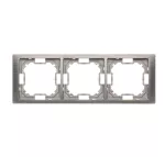 Simon Basic Neos WMYZ-04320N-Y013 Ramka 3-krotna NEOS – uniwersalna poziom i pion; tytanowy