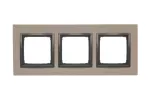 Simon 54 Nature WMDZ-0130xS-093 Ramka 3-krotna Nature-Beton, FUNDA MENTE, IP20/IP44* (*IP44-należy zastosować zestaw uszczelek DUN3)