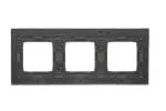 Simon 54 Nature WMDZ-0130xS-096 Ramka 3-krotna Nature-Beton, MOKRA ROBOTA, IP20/IP44* (*IP44-należy zastosować zestaw uszczelek DUN3)