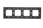 Simon 54 Nature WMDZ-0140xS-093 Ramka 4-krotna Nature-Beton, FUNDA MENTE, IP20/IP44* (*IP44-należy zastosować zestaw uszczelek DUN4)