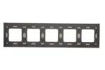 Simon 54 Nature WMDZ-0150xS-093 Ramka 5-krotna Nature-Beton, FUNDA MENTE, IP20/IP44* (*IP44-należy zastosować zestaw uszczelek DUN5)