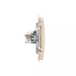Simon Basic WMUH-01xxx1-9011 Gniazdo HDMI + RJ45 kat.6. (moduł); beż