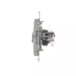 Simon 54 WMDH-01xxx1-043 Gniazdo HDMI + RJ45 kat.6. (moduł); srebrny mat