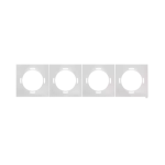Simon Basic Neos WMYZ-04xxxx-0013 Zestaw uszczelek do ramki 4-krotnej NEOS *Bryzgoszczelność IP44 tylko z gniazdami wymienionymi w katalogu