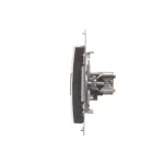 Simon 54 WMDH-0XXXX2-046 Gniazdo HDMI podwójne (moduł); brąz mat