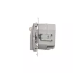 Simon 54 WMDO-SCxxx1-043 Oprawa oświetleniowa LED z czujnikiem ruchu, 230 V AC, 1.4 W, białe ciepłe 3000K; srebrny mat