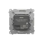 Simon Basic WB-MC2USBx-01-29Bx Ładowarka 2 x USB (moduł), 2.1 A, 5V DC, 230V; satynowy