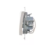 Simon 54 WMDL-0312xx-011 Przycisk potrójny z podświetleniem LED (moduł) 10AX, 250V~, szybkozłącza; biały
