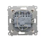 Simon 54 WMDL-0312xx-041 Przycisk potrójny z podświetleniem LED (moduł) 10AX, 250V~, szybkozłącza; kremowy