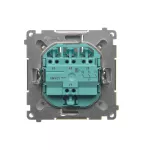 Simon Basic WMUL-020xx1-4011 Łącznik potrójny (moduł) 10AX, 250V~, szybkozłącza; srebrny mat