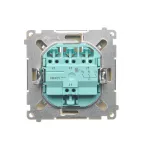 Simon Basic WMUL-020xx1-9011 Łącznik potrójny (moduł) 10AX, 250V~, szybkozłącza; beż