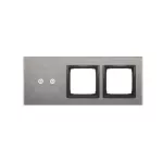 Simon 54 Touch WMDZ-01123S-072 Panel dotykowy S54 Touch, 3 moduły, 2 pola dotykowe poziome + 2 otwory na osprzęty S54, burzowa chmura