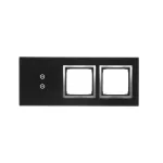Simon 54 Touch WMDZ-01124S-074 Panel dotykowy S54 Touch, 3 moduły, 2 pola dotykowe pionowe + 2 otwory na osprzęty S54, księżycowa lawa
