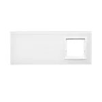 Simon 54 Touch WMDZ-01128S-070 Panel dotykowy S54 Touch, 3 moduły, 2 pola dotykowe poziome + 2 pola dotykowe pionowe + 1 otwór na osprzęt S54, biała perła